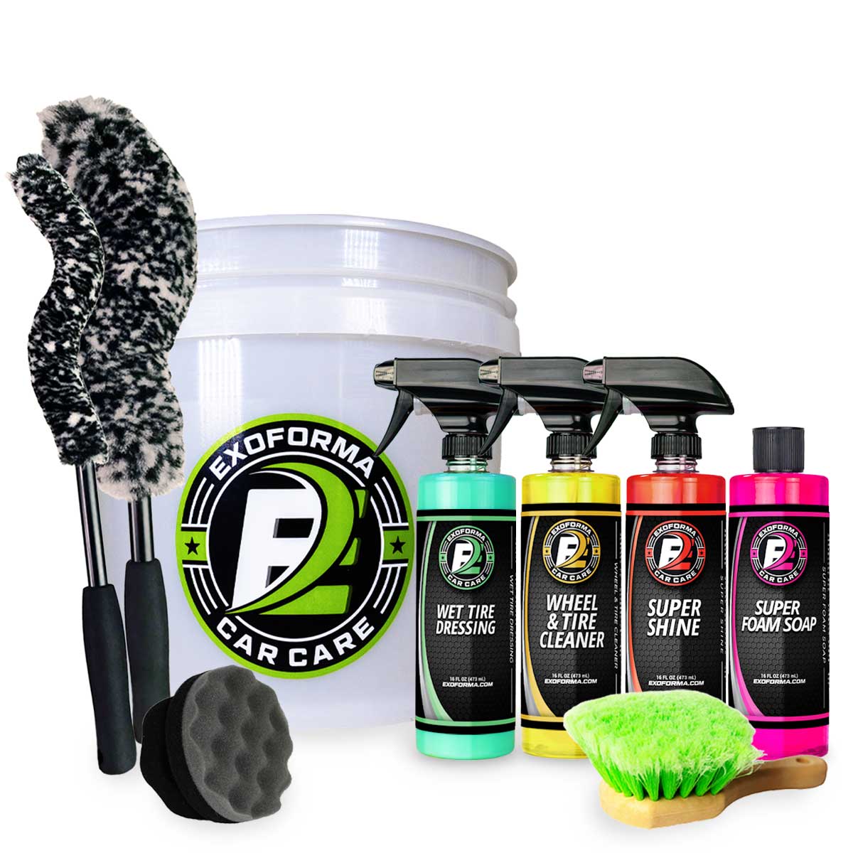 Bendable Brush Tire Kit
